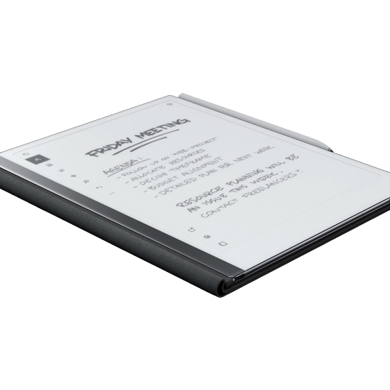 Husa reMarkable Book Folio pentru reMarkable 2, Piele, Negru