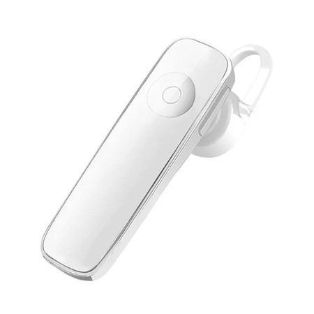 Casca bluetooth SMARTIX® handsfree, sunet HD, autonomie mare, design elegant, 300 mAh, microfon incorporat, control volum, limitare zgomot, pentru telefon mobil, smartphone, HiFi, iPod, Alb