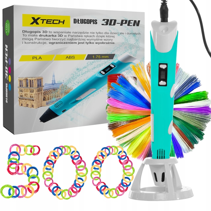 Pix 3D, Xtech, 500 m, Multicolor
