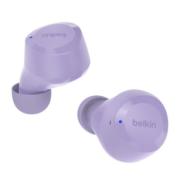 Belkin (AUC009btLV) SoundForm Bolt vezeték nélküli bluetooth sztereo fülhallgató, levendula