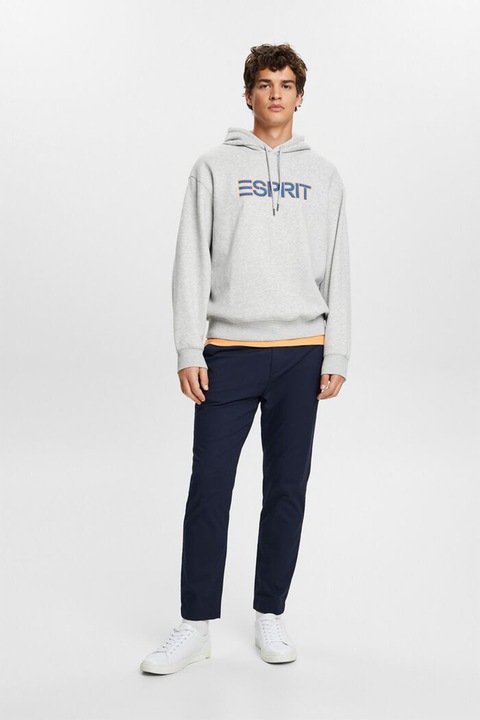 Esprit, Худи с паднали ръкави, Светло сив