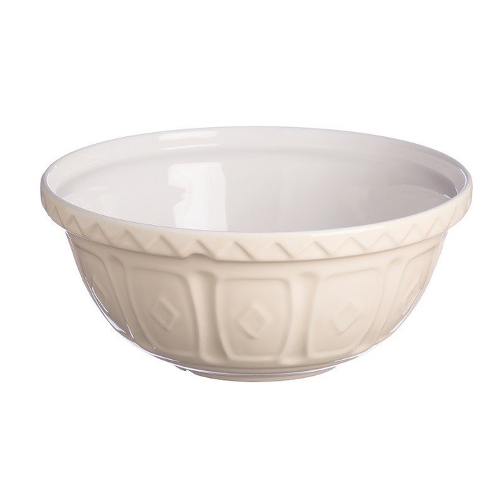 Bol, Mason Cash, Ceramica, 4 l, Crem