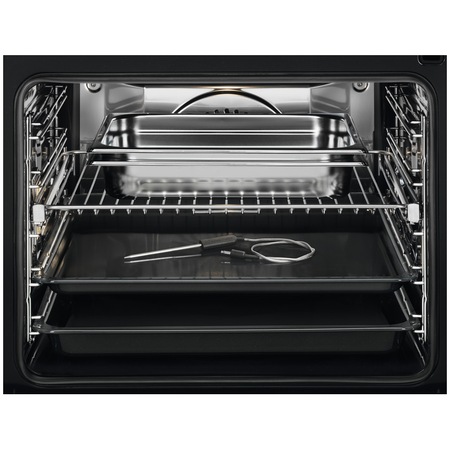 Фурна за вграждане AEG BSE798380T, 70 л, SousVide, WiFi, SteamPro, Touch Touch, Грил, Клас A++, Matte black