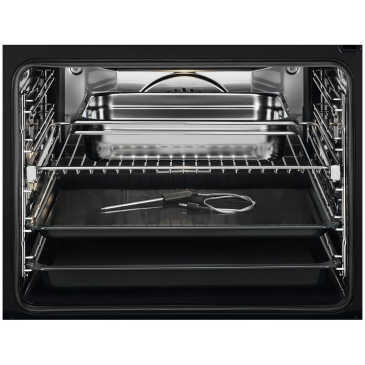 Cuptor incorporabil AEG BSE798380T, 70 l, SousVide, WiFi, SteamPro, Control touch, Grill, Clasa A++, Negru mat