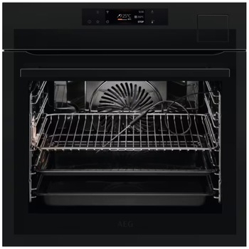Cuptor incorporabil AEG BSE798380T, 70 l, SousVide, WiFi, SteamPro, Control touch, Grill, Clasa A++, Negru mat