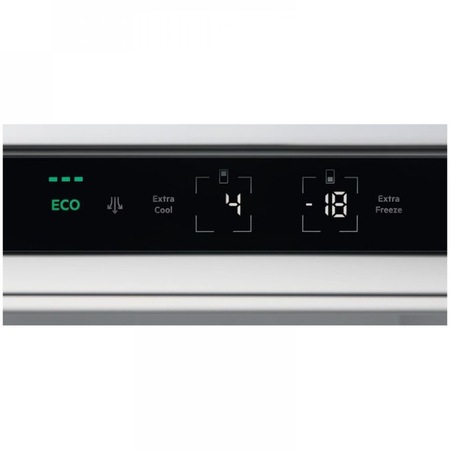 Combina frigorifica incorporabila AEG NSC7P751DS, 376 l, No Frost, WiFi, Ventilator interior, Usi reversibile, Control electronic, Clasa D, H 189 cm