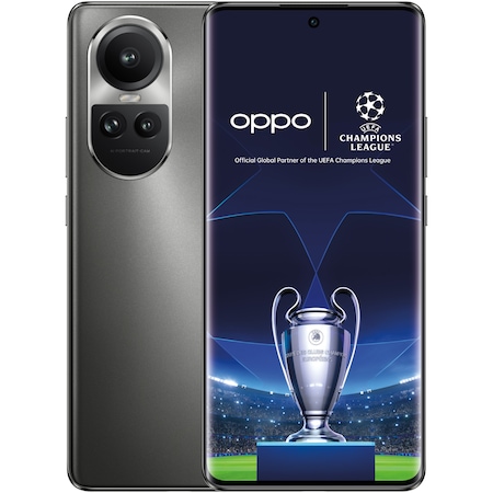 Telefon mobil OPPO Reno10 Pro, Dual SIM, 256GB, 12GB RAM, 5G, Silvery Grey