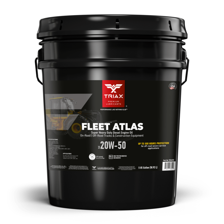 Ulei de motor TRIAX Fleet Atlas 20W-50 CI-4 Camioane si Utilaje, 18.92L