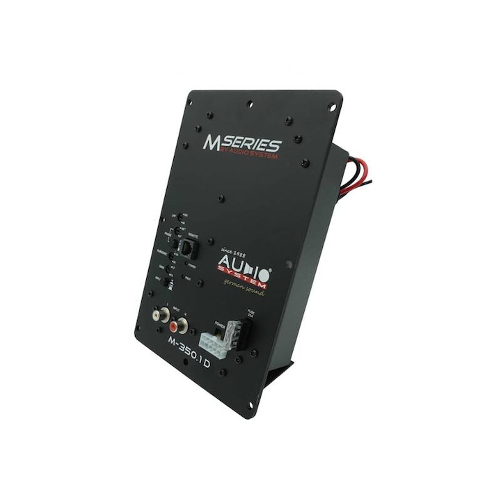 Amplificator Auto Digital Incorporabil Sound Clasa D Bass 1 Canal Audio Filtru Lp 1X350 Watt 2 Ohm Sau 1X240 Watt 4 Ohm Audio System