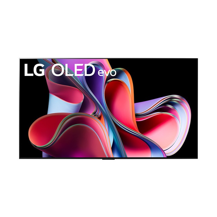 OLED TV LG OLED55G39LA, Smart TV 4K UHD, HDR, hangvezérlés, rögzítési funkció, 120 Hz, 139 cm, fekete