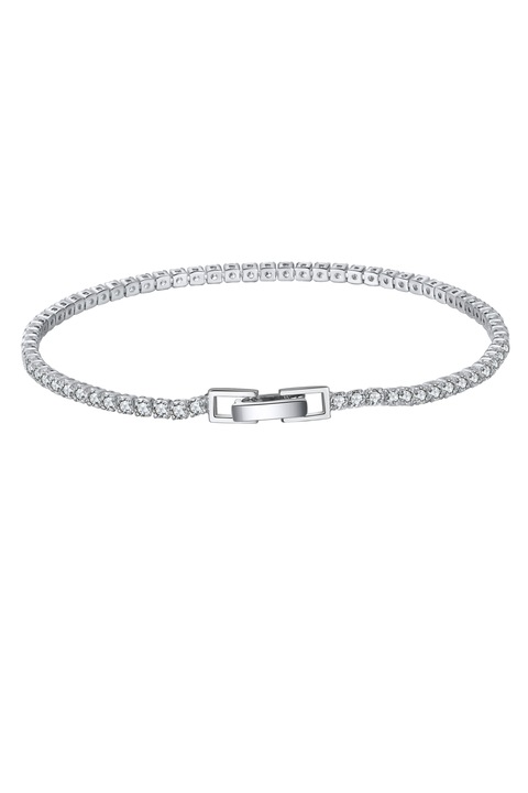 Bratara din Argint Placat cu Rodiu Ortier Tennis Zirconiu mm, lungime 16