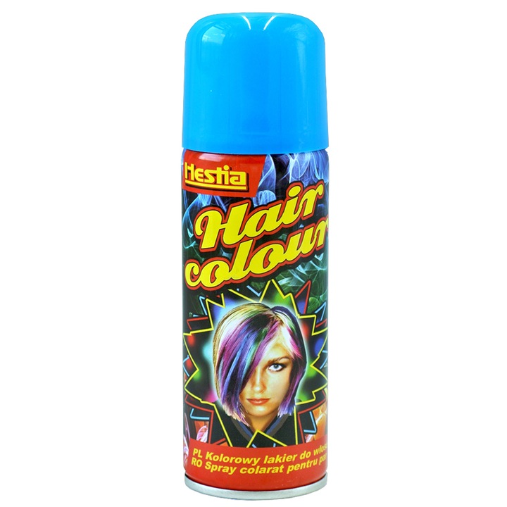 Spray pentru colorarea parului Hestia culoare Albatru 150ml