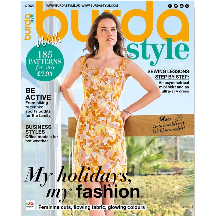 Списание Burda Style юли 2023 г., 7/2023 г