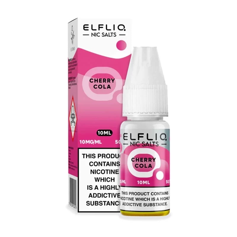 Folykony elektronikus cigaretta Elf Bar Elfliq - S 20mg 10ml, Cherry Cola  - eMAG.hu