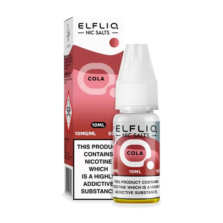 Lichid Tigara Electronica ELF BAR ElfLiq Salt - Cola, 10ml, 20mg/ml