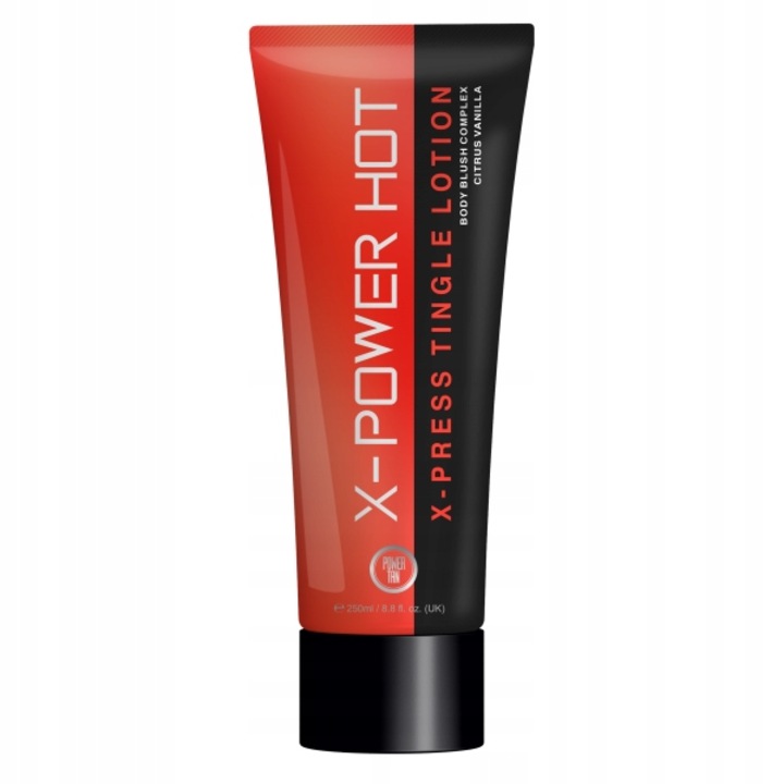 Barnító krém, Power Tan X-Power Hot Strong Effect Tingle 250ml