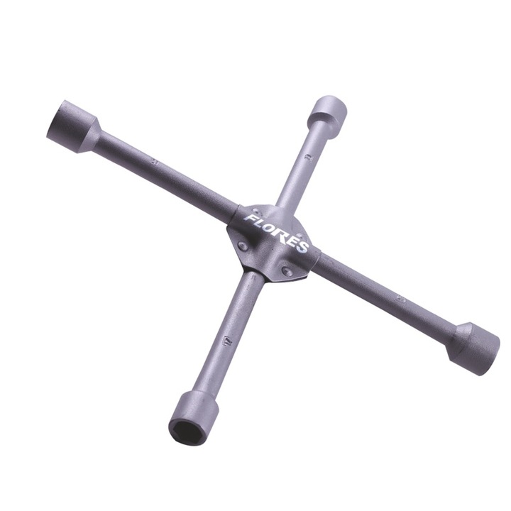 Cheie cruce pentru roti cu protectie, 14", 35 cm, 17 x 19 x 21 x 23 mm