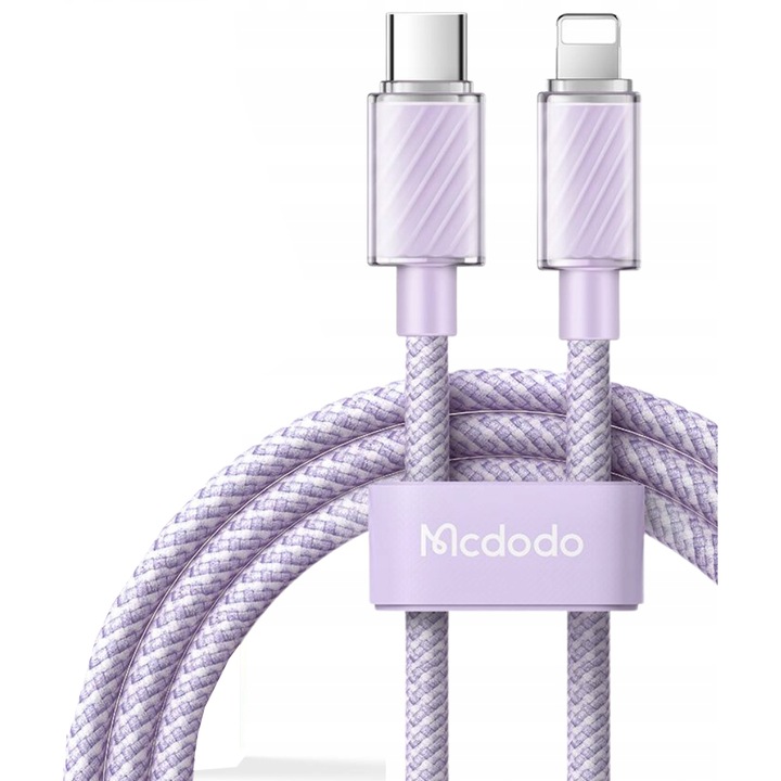 Cablu Usb-C, Puternic, Superrapid, Mcdodo, 100W, 1.2M, Violet
