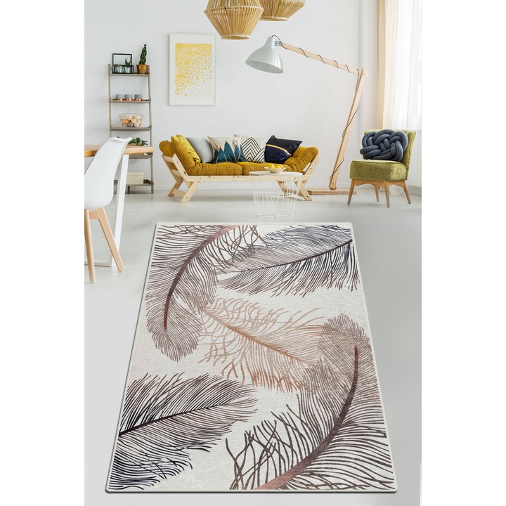 Килим за коридор Asi Home Essiccato, 100 x 200 см, кадифе, полиестер, многоцветен