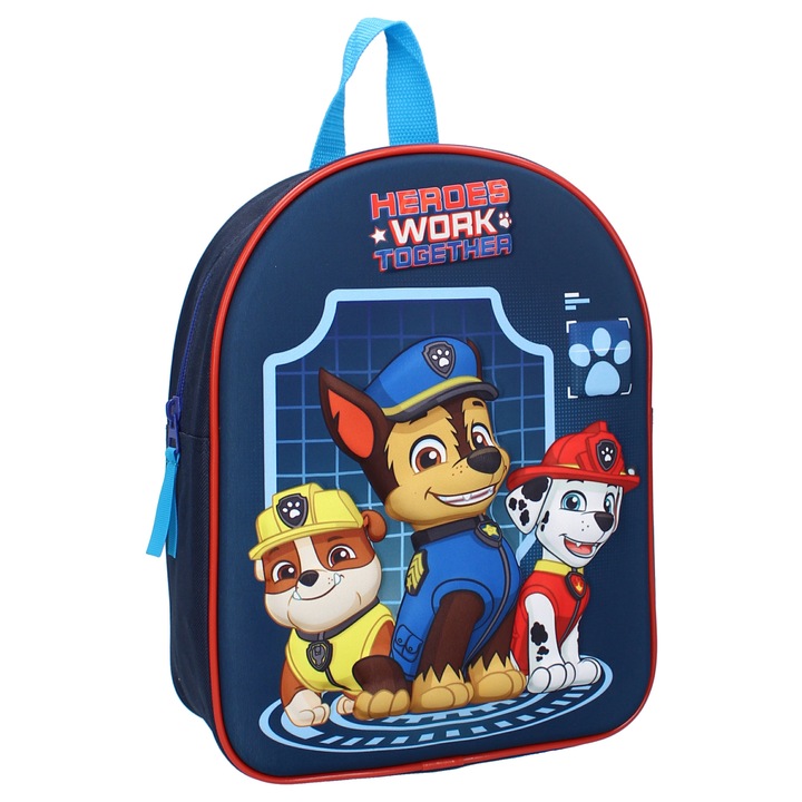 Rucsac 3D Paw Patrol Funhouse, 29x22x9 cm