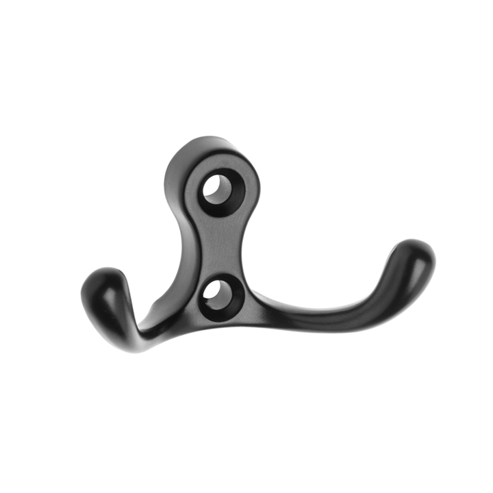 Cuier pentru mobila DOMINICA Z-391, 2 brate, negru mat