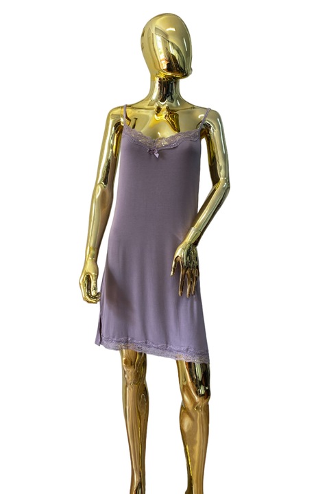 Camasa de noapte, Fausta, viscoza, roz, XL INTL