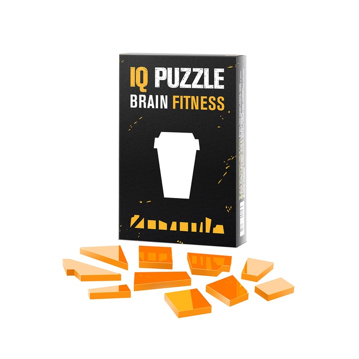 Joc, IQ PUZZLE, Coffee Cup, 10 piese