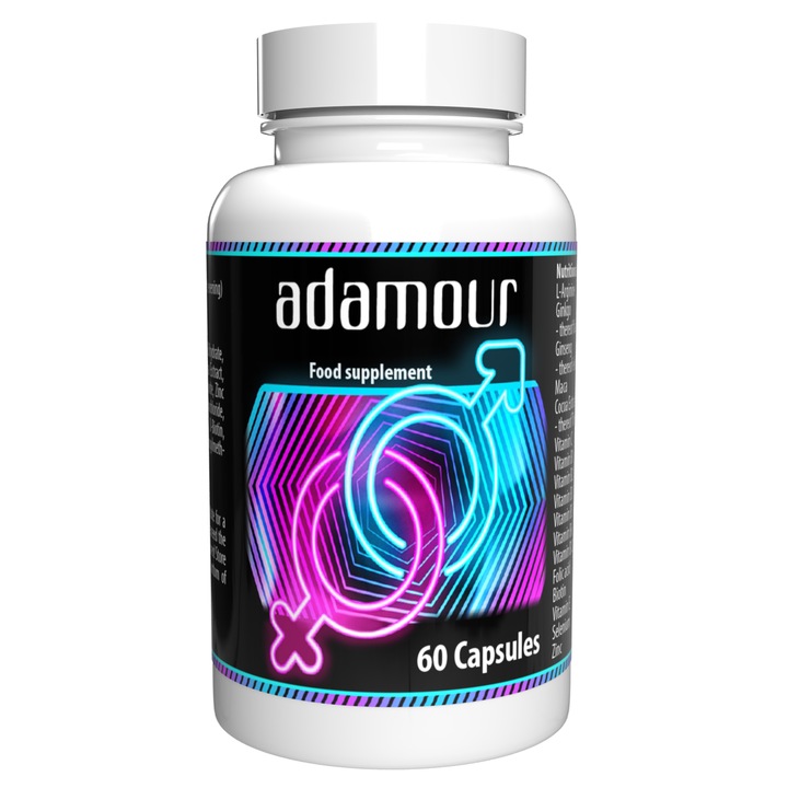 Adamour Forte, 60 capsule, Multicolor