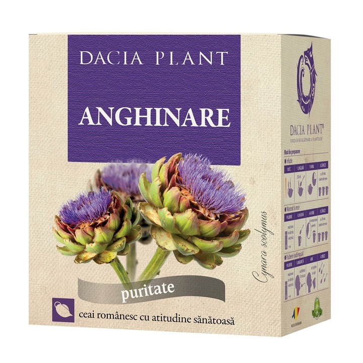 Set 3 x Ceai de Anghinare, 50 g, Dacia Plant