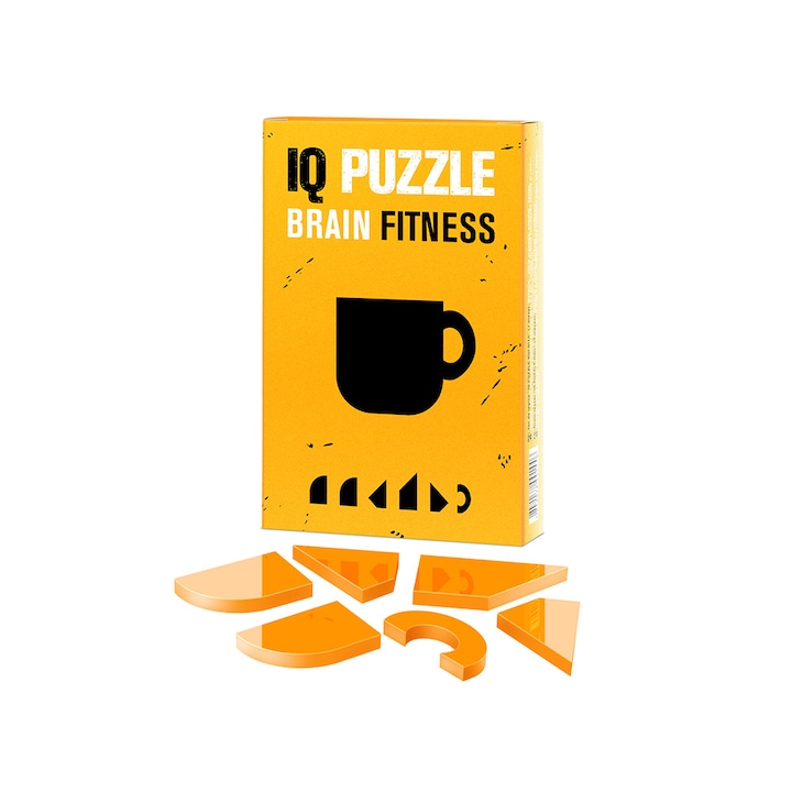 Játék, IQ PUZZLE, Bögre, 6 db