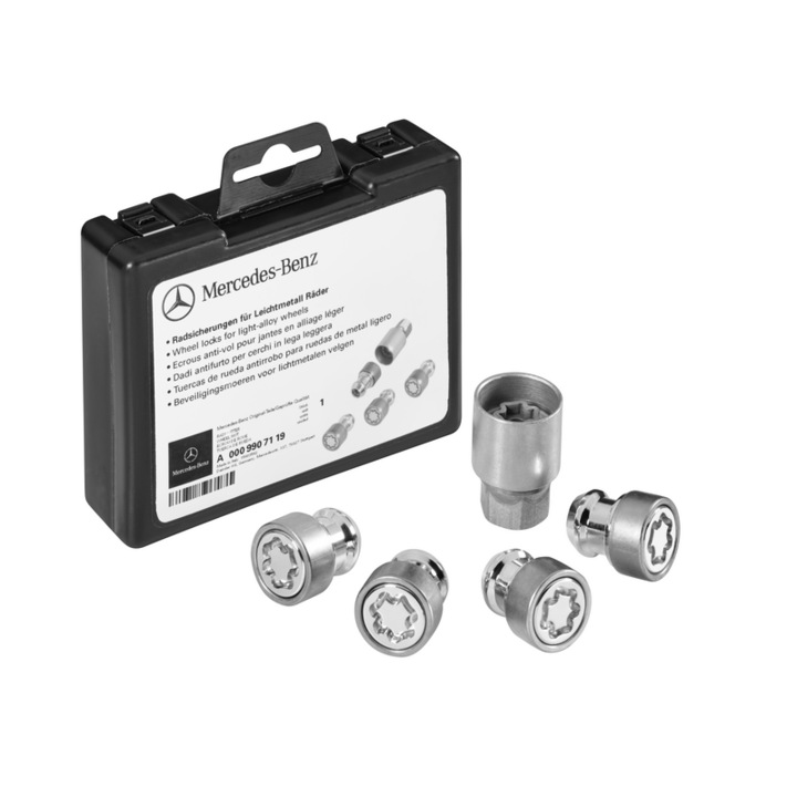 Mercedes lopásgátló csavarok, kompatibilis az X-osztállyal