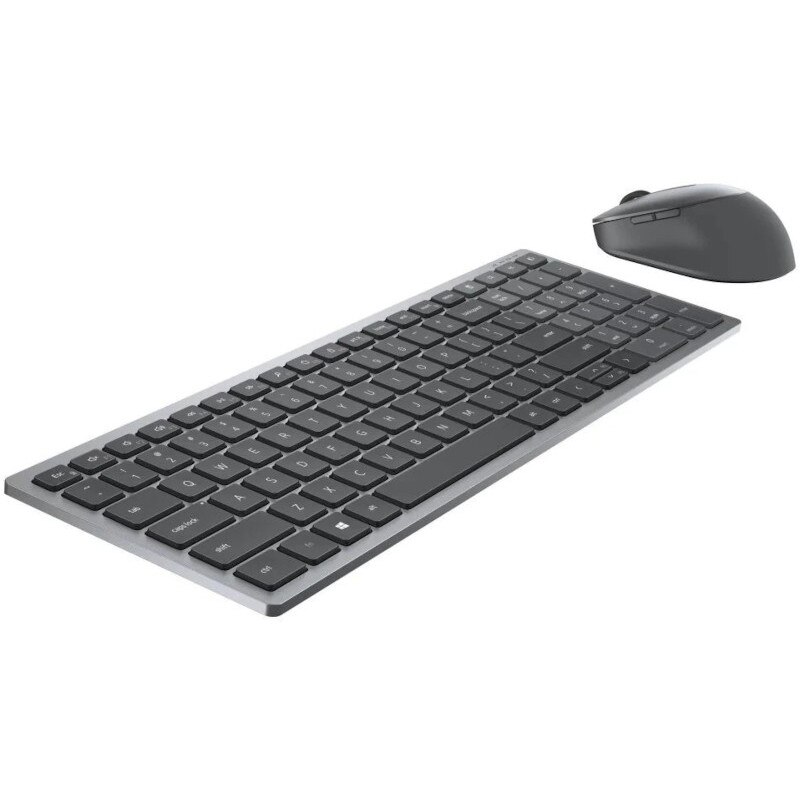 Kit periferice DELL tastatura + mouse KM7120W, Wireless Titan Grey