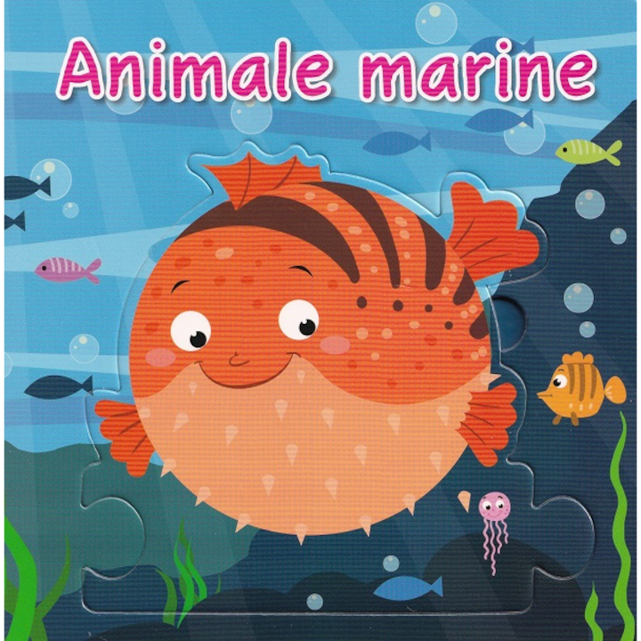 Animale marine - carte puzzle
