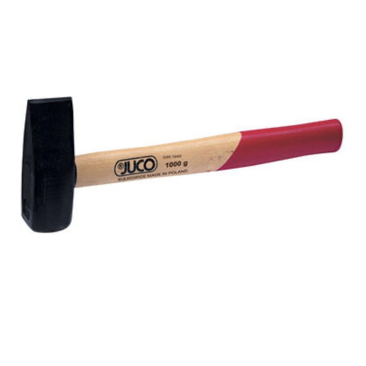 Чук, кован, остър, дървена дръжка, 5000 гр.