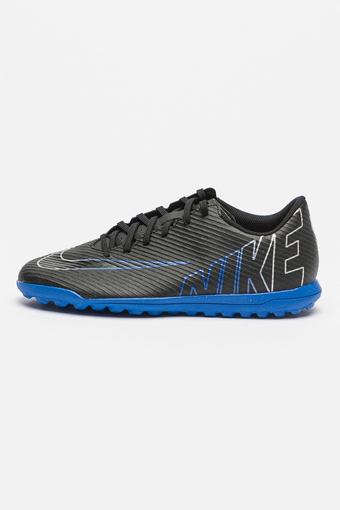 Nike, Pantofi cu logo, pentru fotbal Vapor 15 Club, Albastru royal/Negru