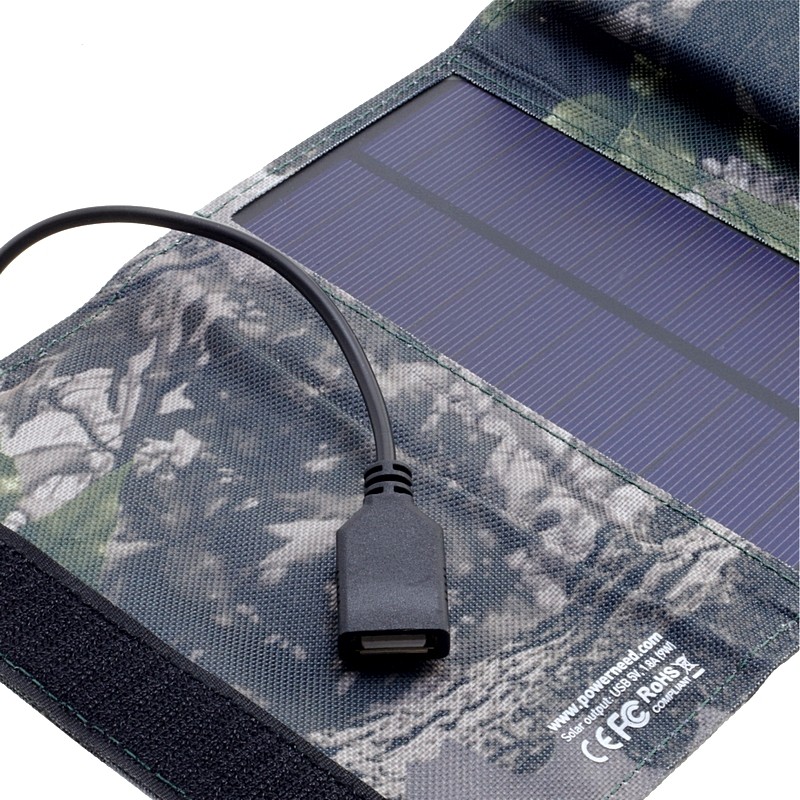 Solar panel 9W, USB 5V, 1.8A, ES-6 - eMAG.ro