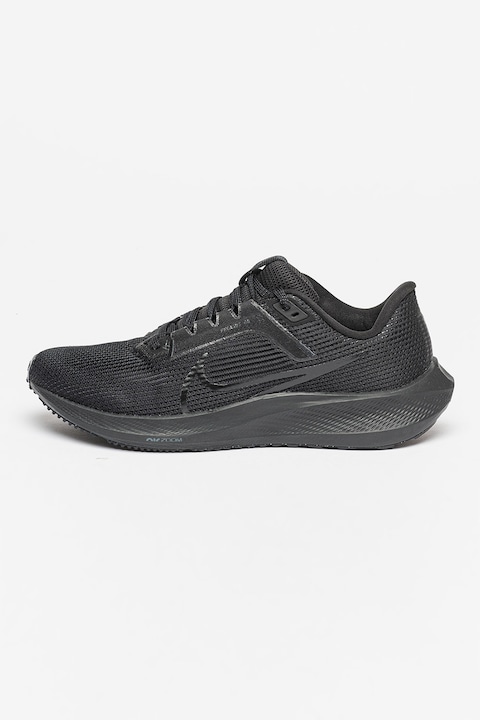 Nike, Pantofi pentru alergare Air Zoom Pegasus 40, Negru stins