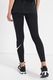 Nike, Colanti cu talie inalta Sportswear Classics, Negru
