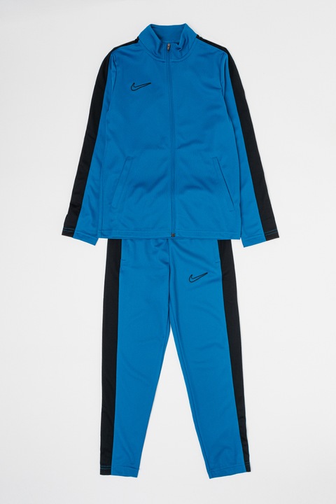 Nike, Футболен екип с Dri-FIT и скосени джобове, Тъмносин