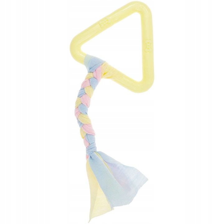 Jucarie pentru caini, Wesolypupil, Bumbac, 21x8 cm, Multicolor