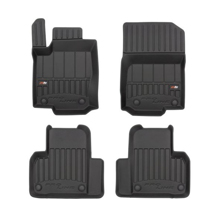 Set 4 covorase podea cauciuc Frogum basic, fata/spate, pentru mercedes m (w166) 06.11-12.15, suv, negru