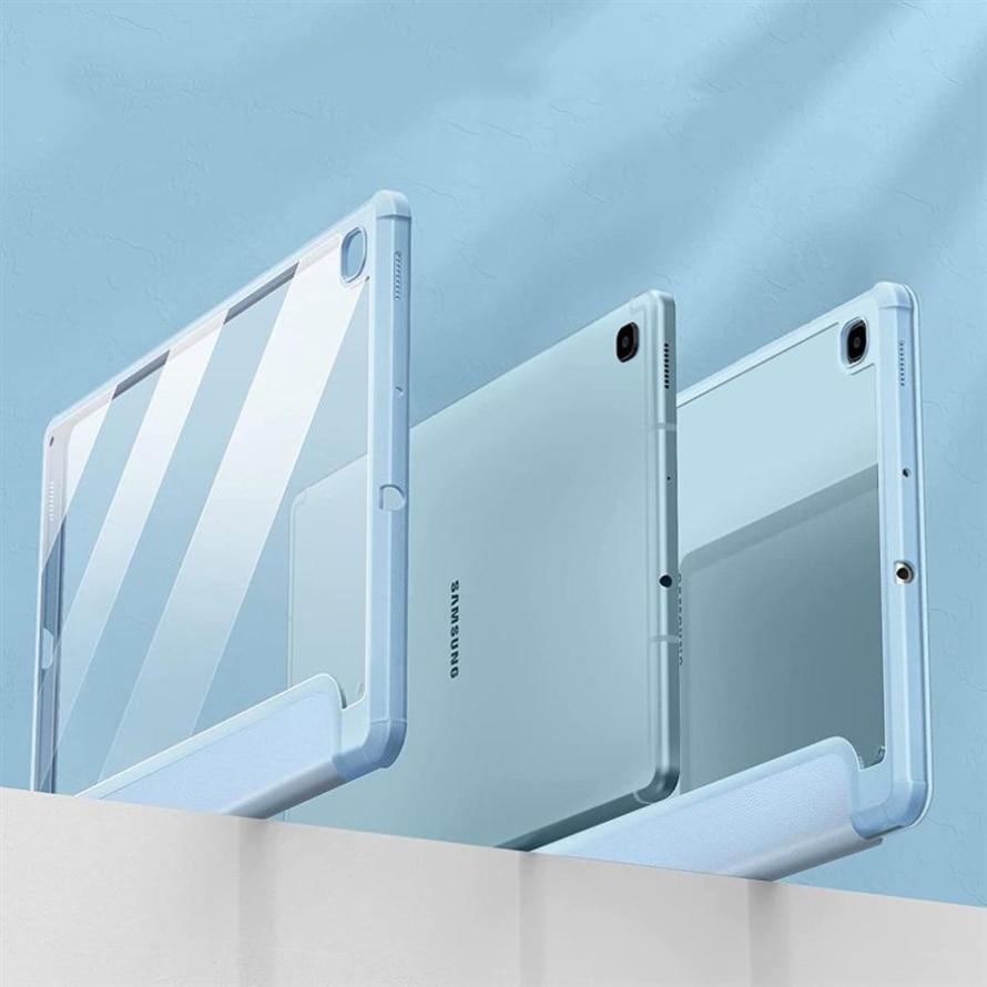 Husa Felman's tip carte eleganta pentru tableta Samsung Galaxy Tab S6 Lite 10.4 inch, Bleu
