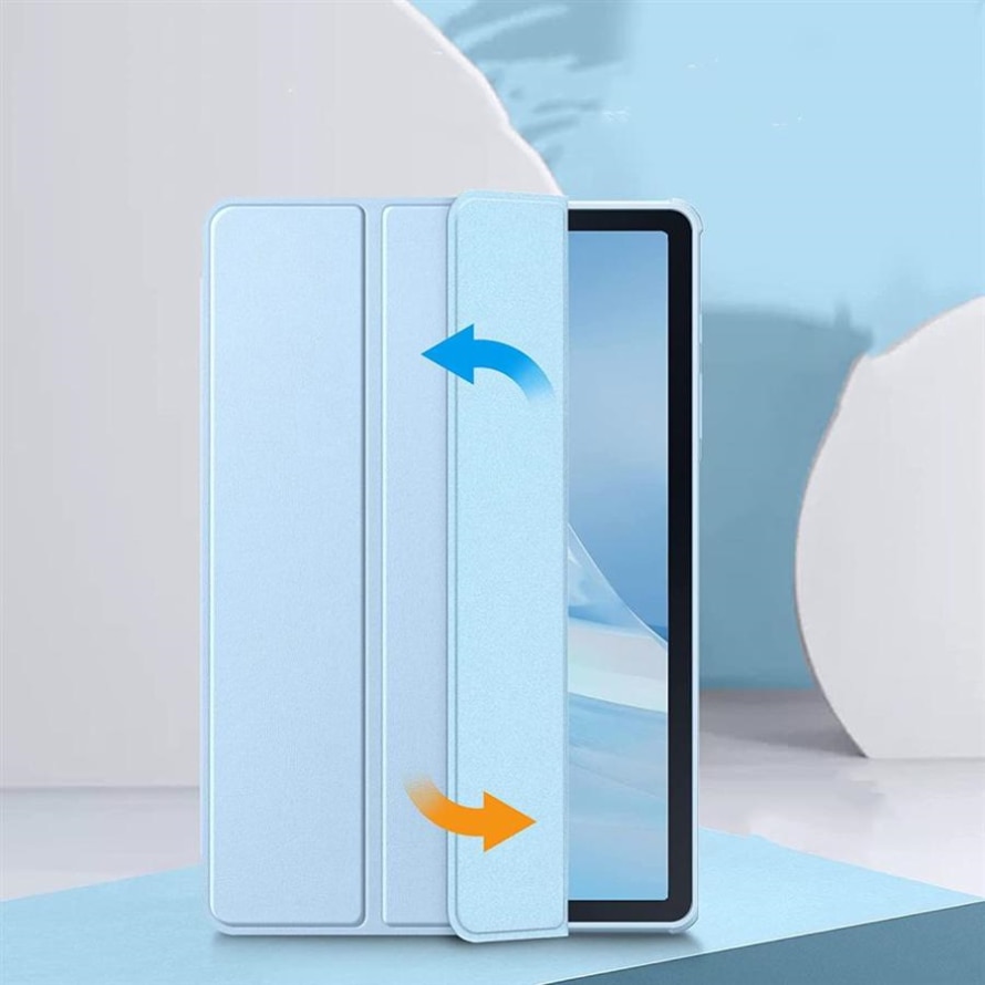 Husa Felman's tip carte eleganta pentru tableta Samsung Galaxy Tab S6 Lite 10.4 inch, Bleu