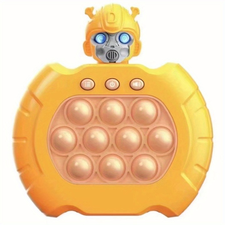 Антистрес играчка, AiteFeir, Силикон, 3 години+, Жълт