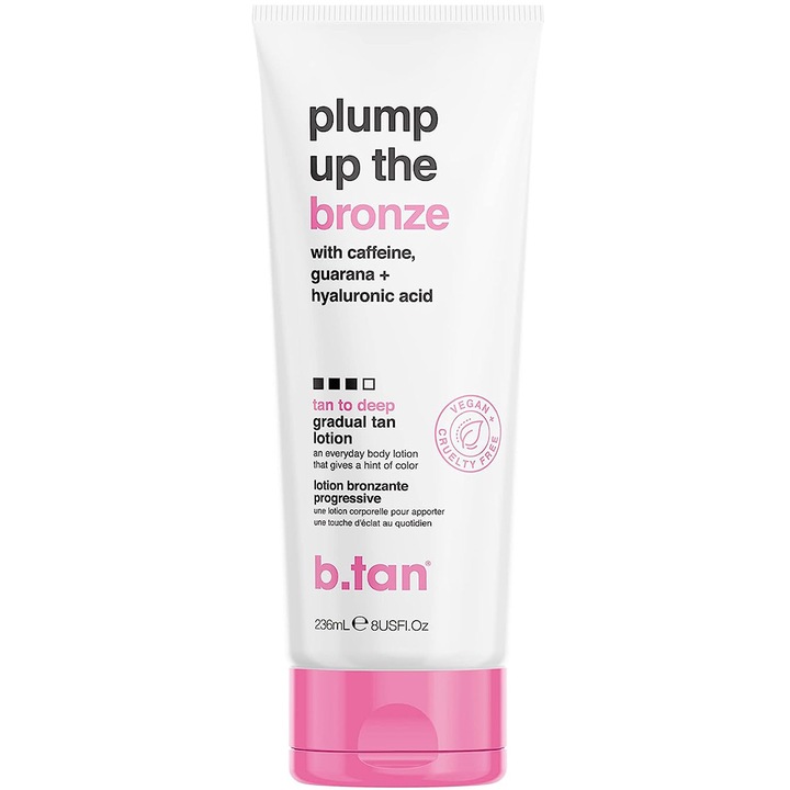Lotiune autobronzanta B.tan Plump up the bronze, 237 ml
