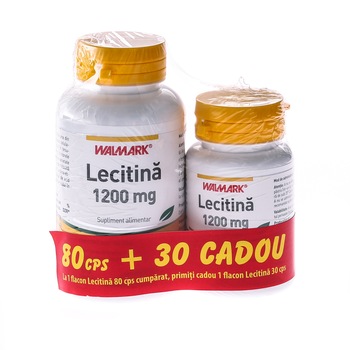 Lecitina 1200 mg 80 capsule + lecitina 30 capsule,Walmark Lecitina 1200 mg 80 capsule + lecitina 30 capsule,Walmark