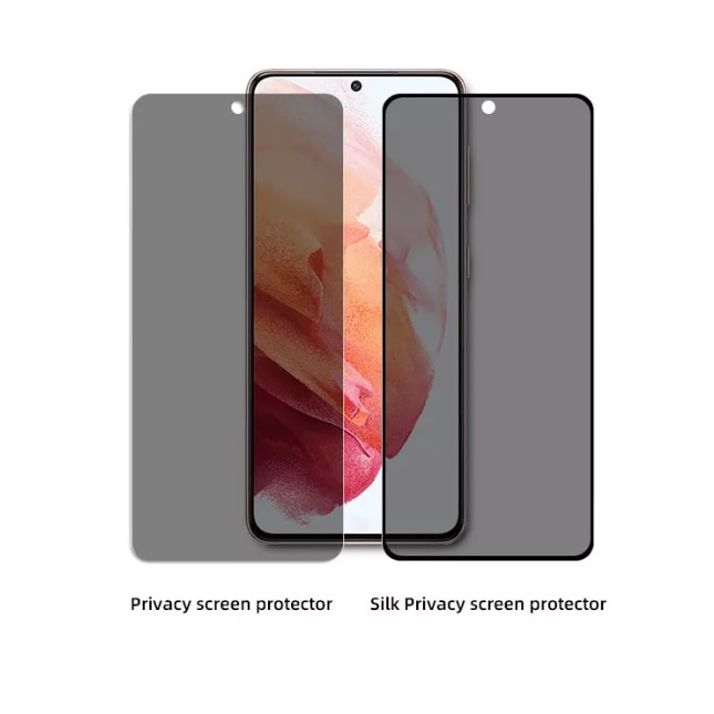 Folie Privacy Compatibila cu Samsung Galaxy S24 (5G), Full Cover, Full Glue