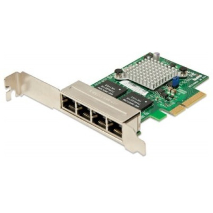 Adaptor Ethernet Supermicro, 4 porturi, 1 Gbps, PCIE