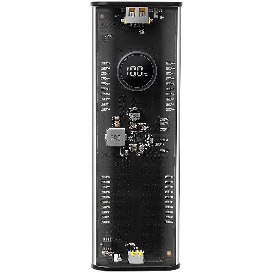 Acumulator extern Tactical C4 Explosive 19200mAh Li-on, USB-A,USB-C, 22,5W,Negru