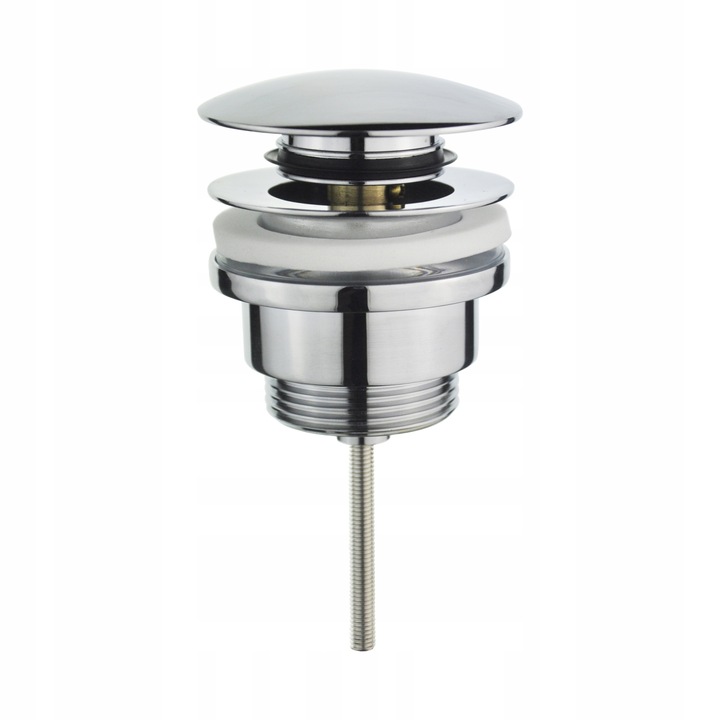 Sifon pentru lavoar, Tycner, Alama, Argintiu